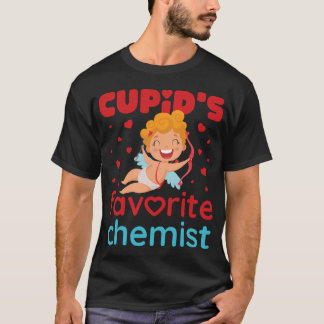 Camiseta Quimista Cupida Quimísta Favorita Namorados