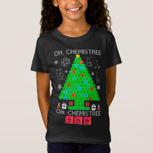 Camiseta Quimistree Chemistree Engraçado Ciência
