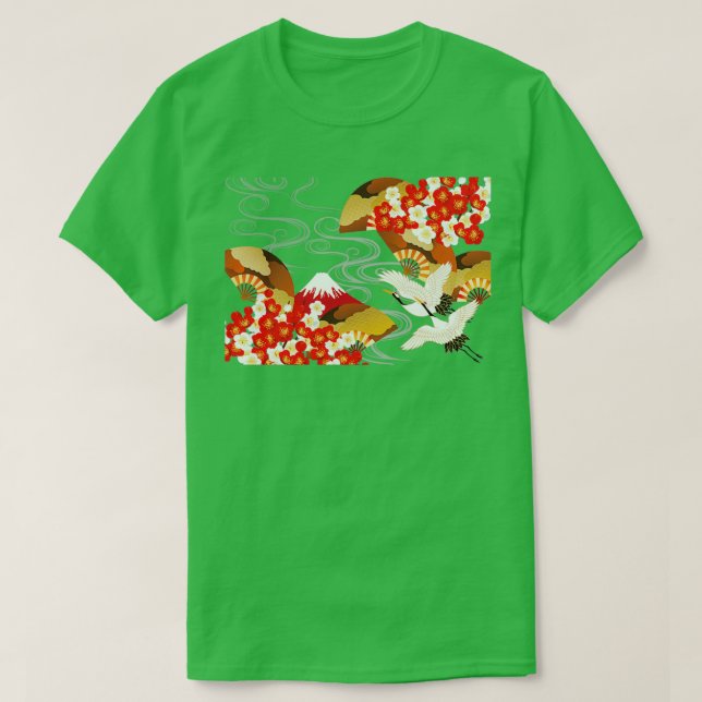 Camiseta quimono japonês (Frente do Design)