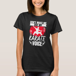 Camiseta Quimono Uniforme de Karatê Faixa Preta Não Me Faça