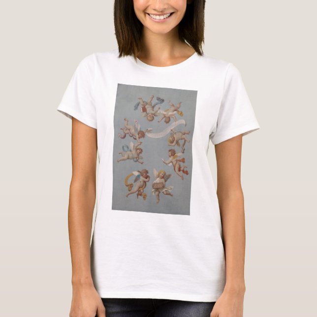 Camiseta Quimsical Renaissance Cherub Angels (Frente)