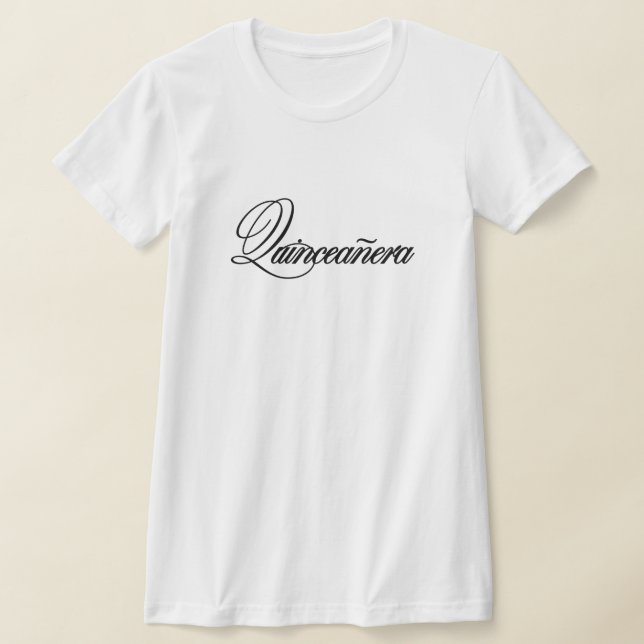 Camiseta Quinceañera (Postura )