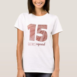 Camiseta Quinceanera 15 Birthday
