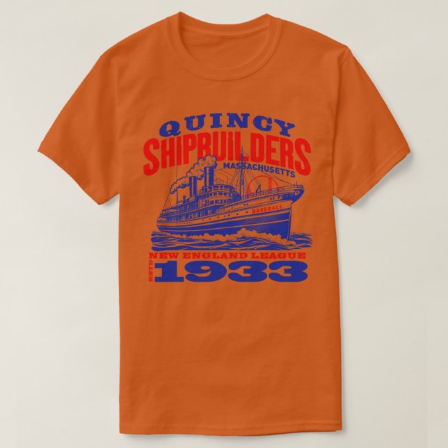 Camiseta Quincy Shipbuilders (Frente do Design)