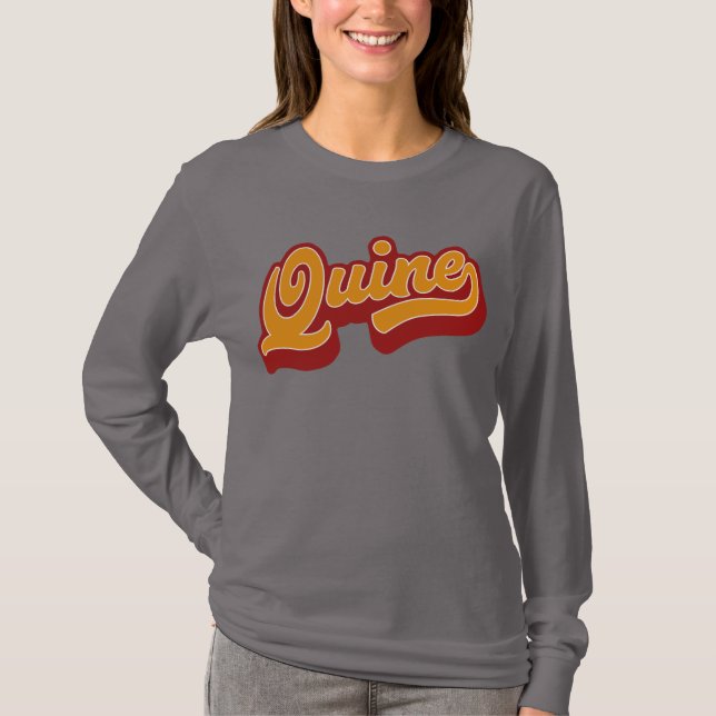 Camiseta Quine, Dialeto Doric (Frente)
