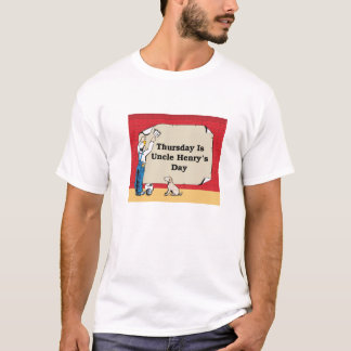 Camiseta Quinta-feira T-shirt do tio Henry