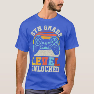 Camiseta Quinto Nível Desbloqueado 1rua Dia De Meninos Esco