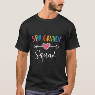 Camiseta Quinto Quadrado De Volta À Professora Do 5