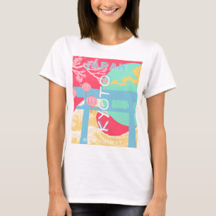 Camiseta Quioto - Arte Viagem do Japão
