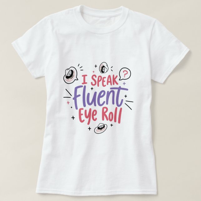 Camiseta Quirky Humor T-Shirt – Unique Funny Quote Tee (Frente do Design)