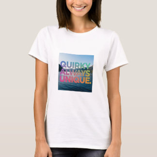 Camiseta Quirky Sempre Único