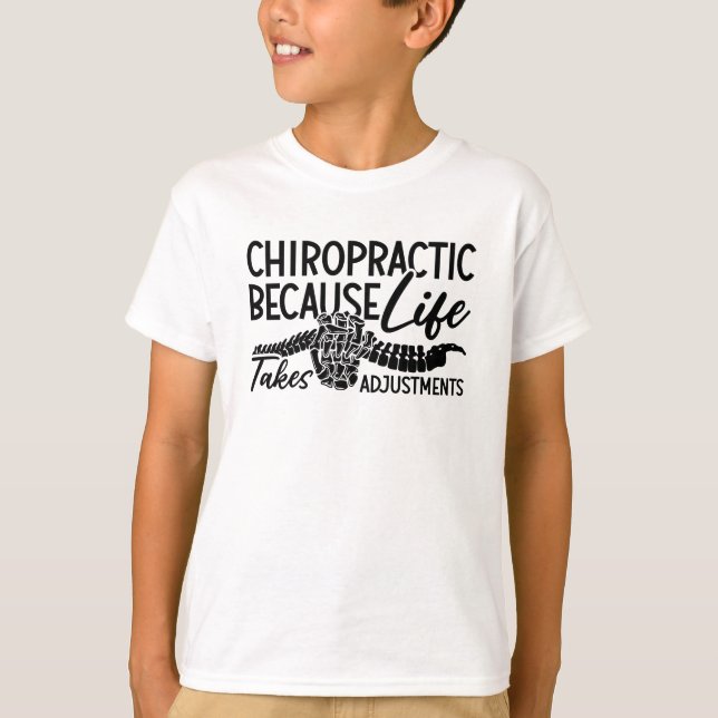 Camiseta Quiroprática Porque Chiropracador do Ciro Ciro Cut (Frente)