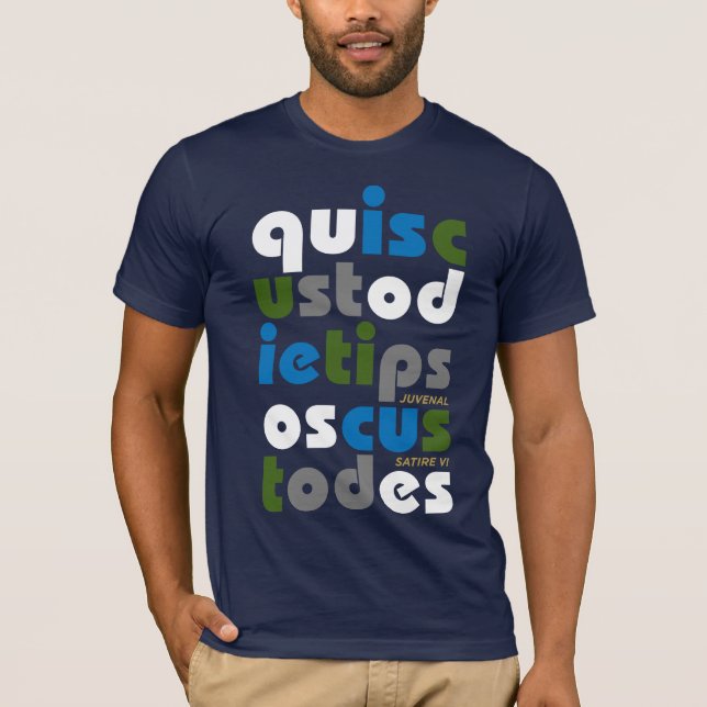 Camiseta Quis Custodiet (Frente)