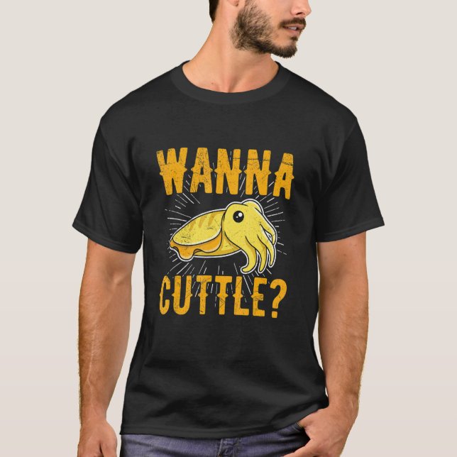 Camiseta Quitação de Cefalópodes (Frente)