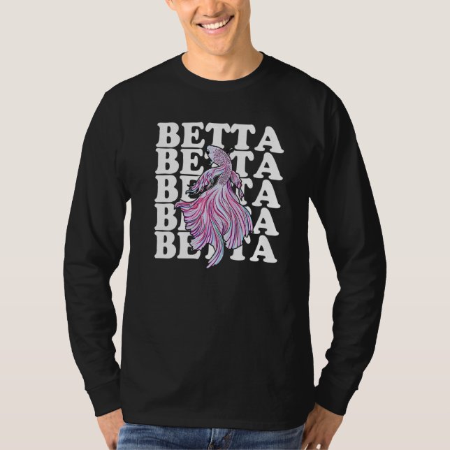 Camiseta Quitação De Peixes De Combate Siamês Para Um Propr (Frente)
