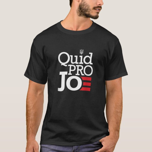 Camiseta Quo Joe Biden Pro trump T Shirt (Frente)