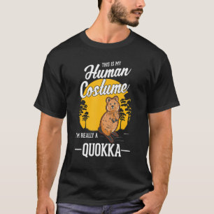 Camiseta Quokka Costume Humano Halloween Quokka