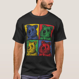 Camiseta Quokka espécie de pop