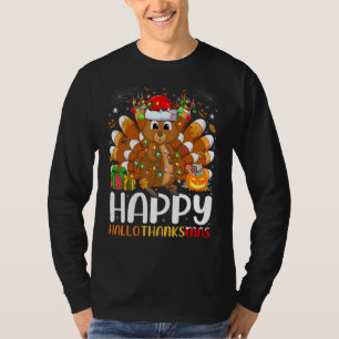 Camiseta Quokka  Halloween Natal Feliz Hallothanksmas