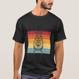 Camiseta Quokka me faz feliz com o Marsupial Quokka