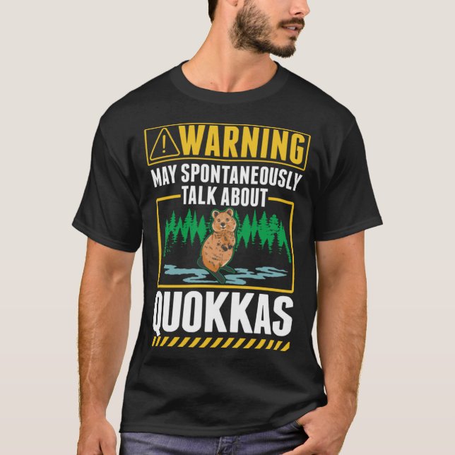 Camiseta Quokka Short-tail Kangaroo 1 (Frente)