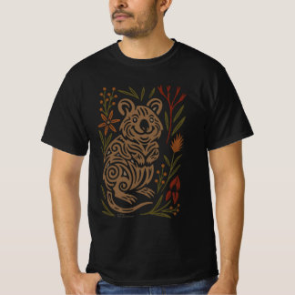 Camiseta Quokka Tribal Wildlife Illustration