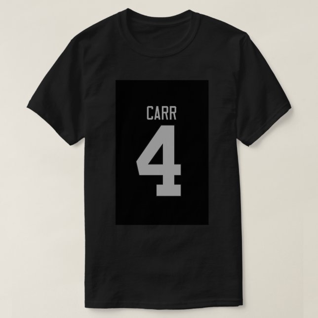 Camiseta &Quot;DEREK CARR&quot; 4 capas de iphone (Frente do Design)