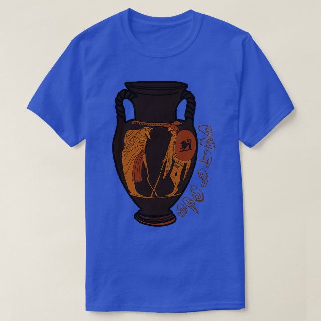 Camiseta quotAmphoraquot in American Sign Language (Frente do Design)