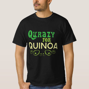 Camiseta Qurpreguiçoso para Quinoa © - Comida engraçada