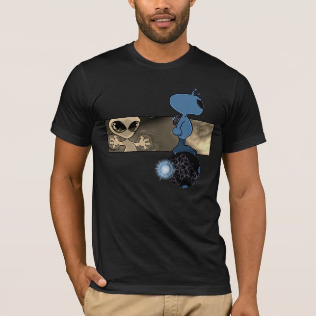 Camiseta Qwiby | Controlador de Esfera (Frente)