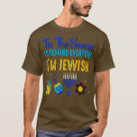 Camiseta QZG Este é o feliz aníaco Chanukah judeu<br><div class="desc">QZG Esta É A Parada Feliz Hanukkah Chanukah Vida Judaica.</div>