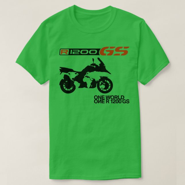 Camiseta R1200 GS Um Mundo (Frente do Design)