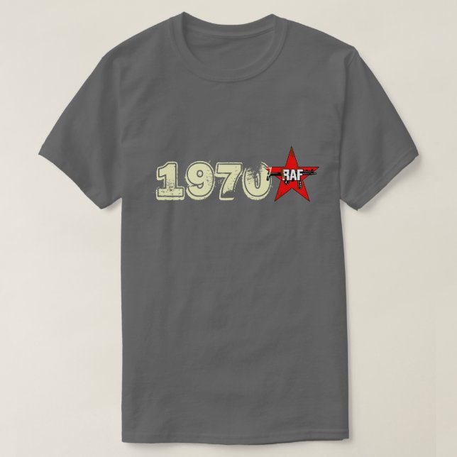CAMISETA R.A.F. 1970 (Frente do Design)