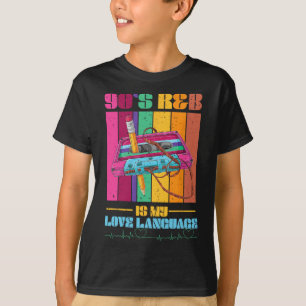 Camiseta R&amp dos 90;b Rnb Music Lover for Men Girl