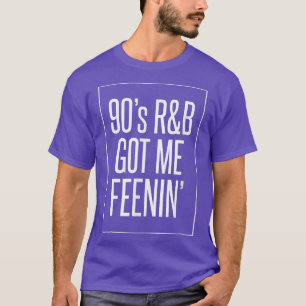 Camiseta R&B da década de 90 me fez sentir memórias 90 para