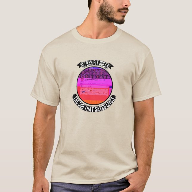 Camiseta r/BanPitBulls - o submarino que salva vidas (Frente)