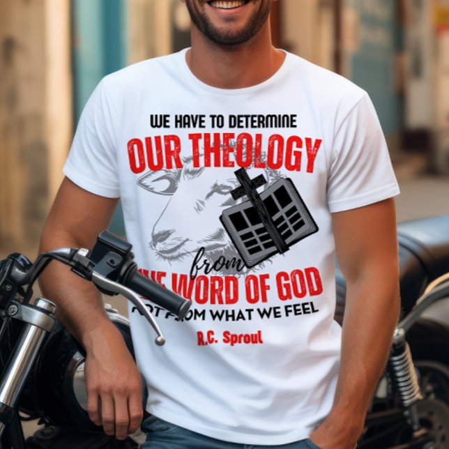 Camiseta R. C. Sproul Quote Calvinista Reformado Cristiano (Criador carregado)