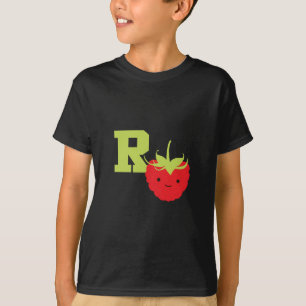 Camiseta R é para framboesa