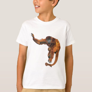 Camiseta R é para o macaco Red Howler