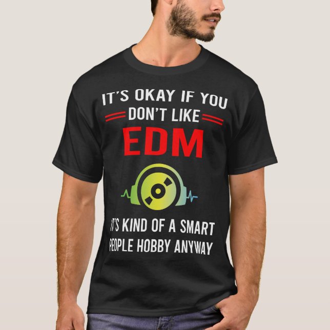 Camiseta R EDM do Smart Pessoas (Frente)