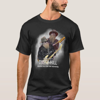 Camiseta R.I.P Dusty Hill - Obrigados para as memórias Clás