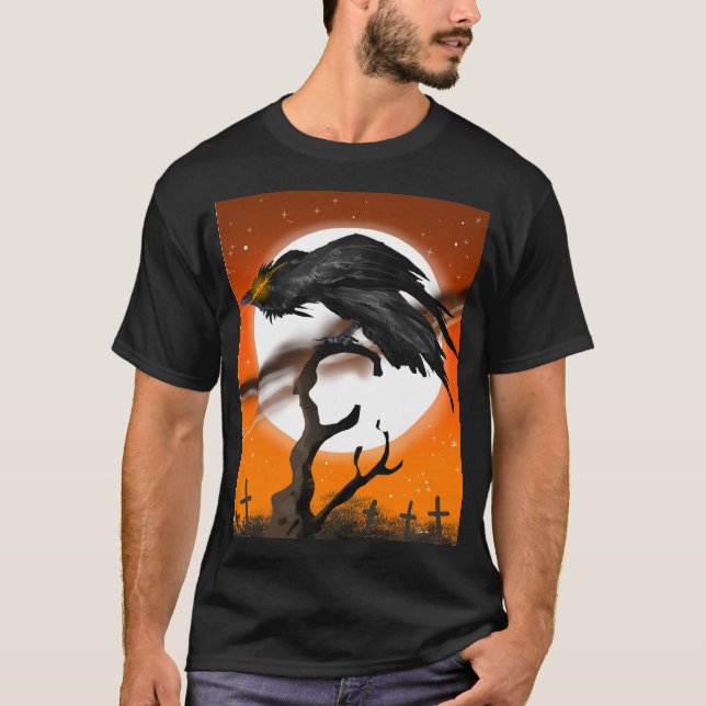 Camiseta R para Raven (Frente)