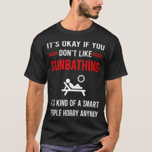 Camiseta R Pessoas Inteligentes Sun Balneando Sol Banho de