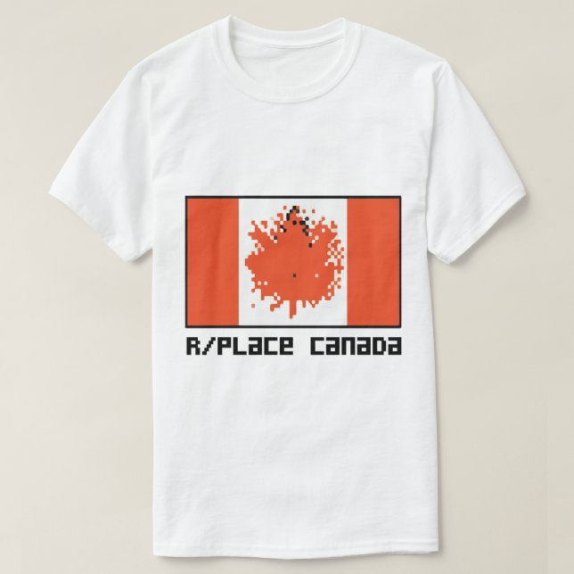 Camiseta r place Canada (Frente do Design)
