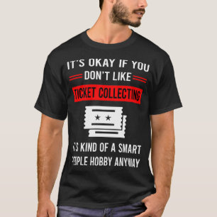 Camiseta R Tíquetes de coleta do Smart Pessoas