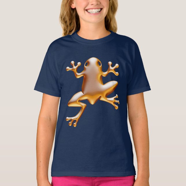 Camiseta Rã Dourada (Frente)