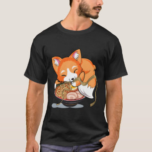 Camiseta Ra Noodles Fox Kawaii Japonês