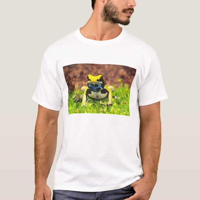 Camiseta Rã-veneno-de-tinta, Dendrobates tinctorius, (Frente)