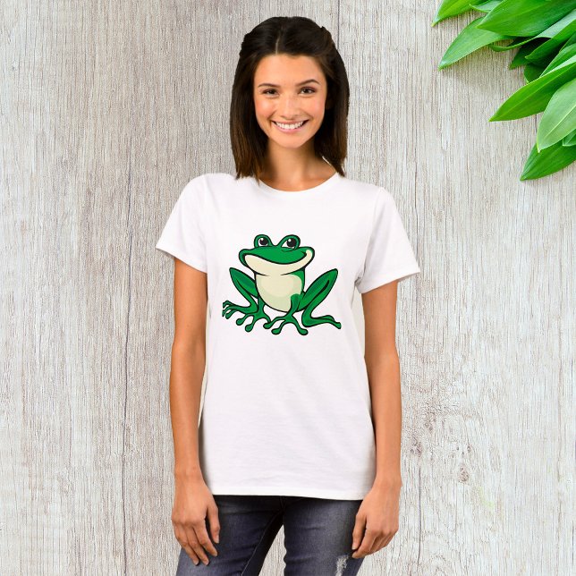 Camiseta Rã Verde (Criador carregado)