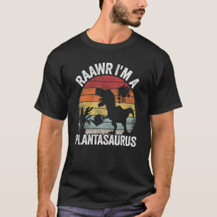 Camiseta Raawr Eu sou um jardineiro de Piadas de Plantassau